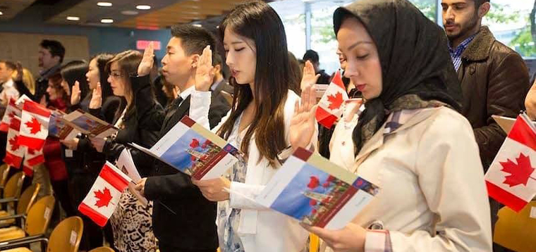 Citizenship Oath Ceremony of Canada